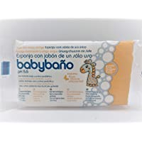 Los mejores  - Babybaño Esponja Jabonosa De Un Solo Uso Para Bebés- 0 A 3 Años - Estuche de 25 esponjas.
